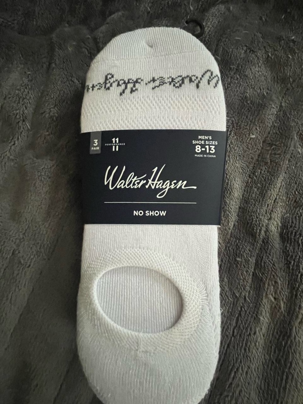 Greg Norman Collection Men's Heather Gray Quarter-Zip Sweater - Picture 6 of 7